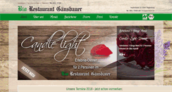 Desktop Screenshot of gaensbauer.de